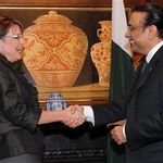With Pakistani President Asif Ali Zardari 